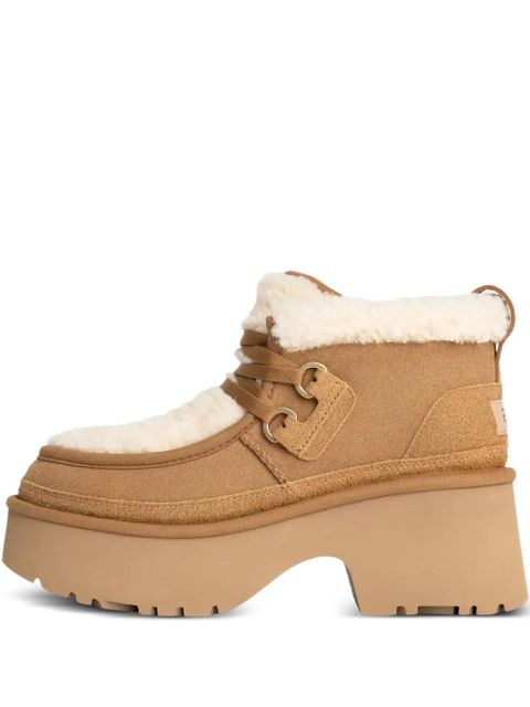 UGG New Heights lace-up platform boots - Brown - zdjęcie produktu nr 1