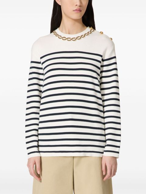 Valentino Garavani embroidered sweater - White - zdjęcie produktu nr 2