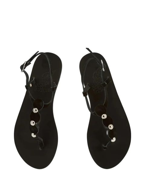Ancient Greek Sandals Ilida studs sandals - Black