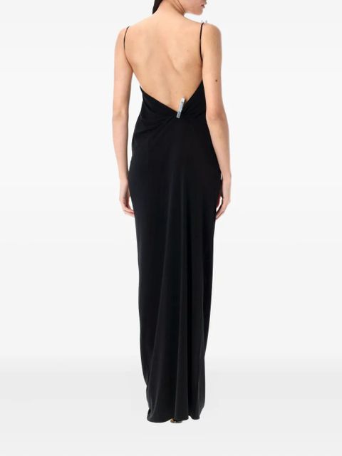 Coperni draped maxi dress - Black