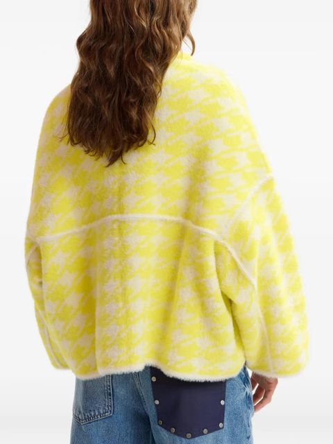 Essentiel Antwerp patterned cardigan - Yellow