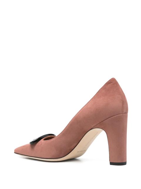 Manolo Blahnik 90mm Fenixhi pumps - Brown - zdjęcie produktu nr 2