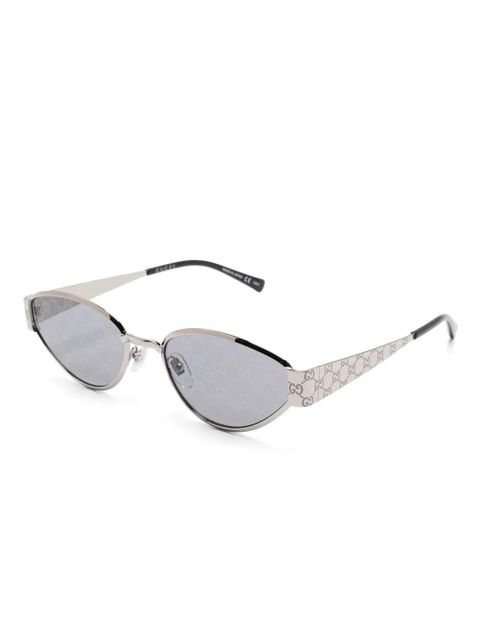 Gucci Eyewear cat eye-frame sunglasses - Silver