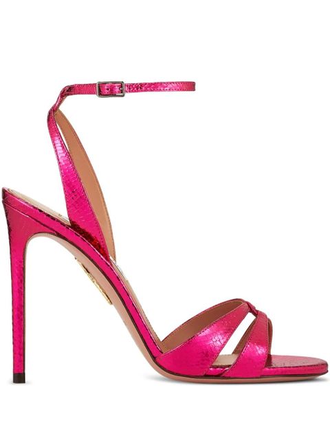 Aquazzura 105mm You And I sandals - Pink - zdjęcie produktu nr 1