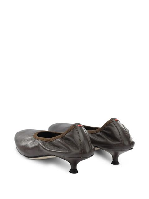 Aeyde kitten heel pumps - Brown
