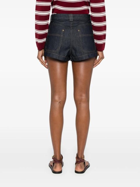 SANDRO denim shorts - Blue - zdjęcie produktu nr 2