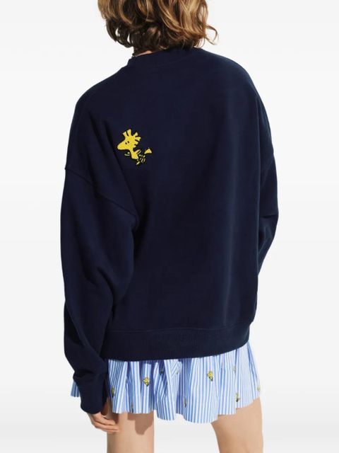 Essentiel Antwerp x Peanuts sequin-embellishment sweatshirt - Blue