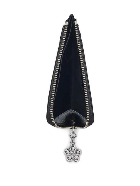 Marc Jacobs The Joy floral-print zip-top wallet - Black