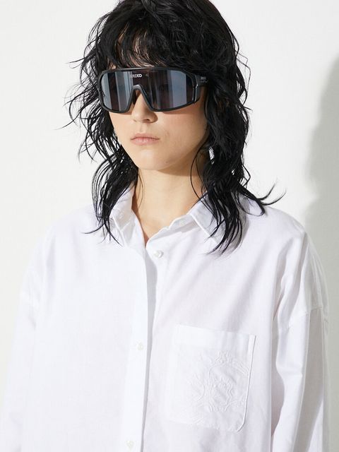 Fiorucci sukienka bawełniana Angel Embroidered