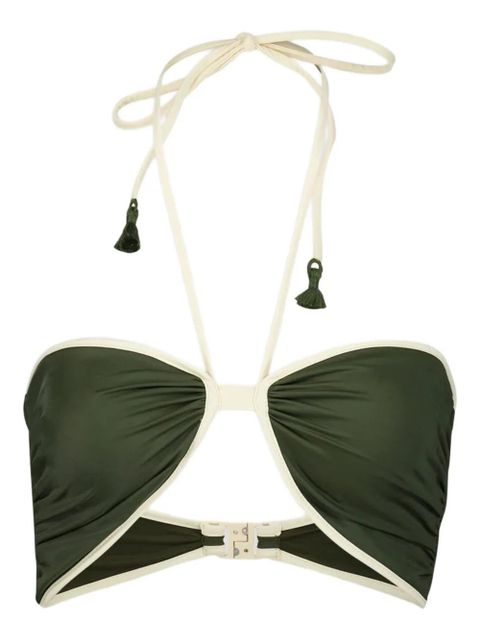 Johanna Ortiz Yacumama bikini top - Green - zdjęcie produktu nr 1