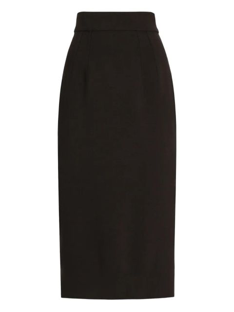 Dolce & Gabbana high-waisted midi skirt - Black - zdjęcie produktu nr 1