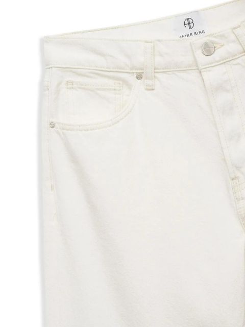 ANINE BING Hugh wide-leg jeans - White - zdjęcie produktu nr 2