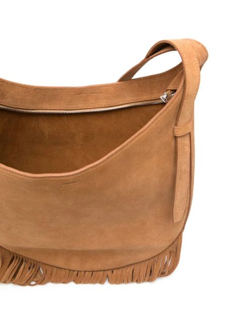 Coperni fringed shoulder bag - Brown