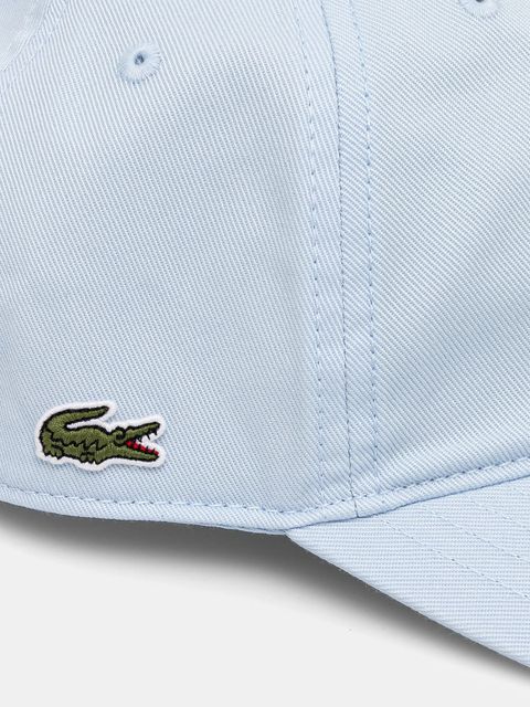 Lacoste czapka z daszkiem bawełniana