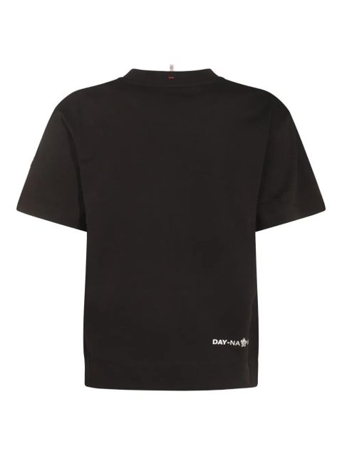 Moncler Grenoble logo-print short-sleeve T-shirt - Black - zdjęcie produktu nr 2