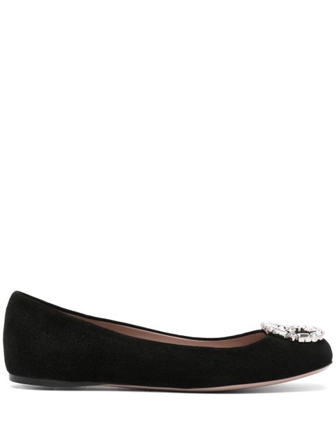 Gucci Interlocking-G ballet flats - Black