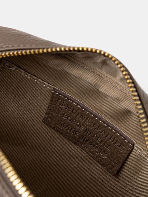 Answear.LAB torebka skórzana kolor brązowy