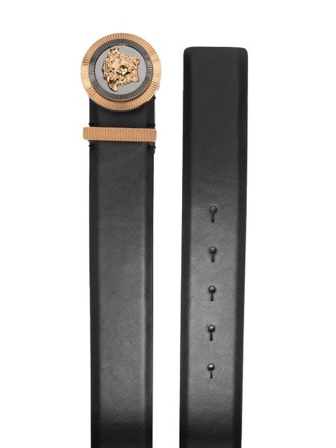 Versace Medusa logo-buckle belt - Black - zdjęcie produktu nr 2