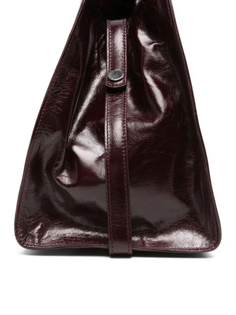 Gimaguas leather tote bag - Red