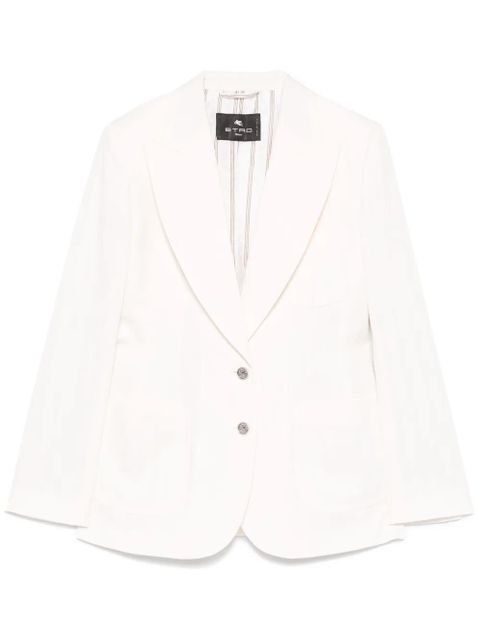 ETRO paisley-jacquard blazer - Neutrals - zdjęcie produktu nr 1