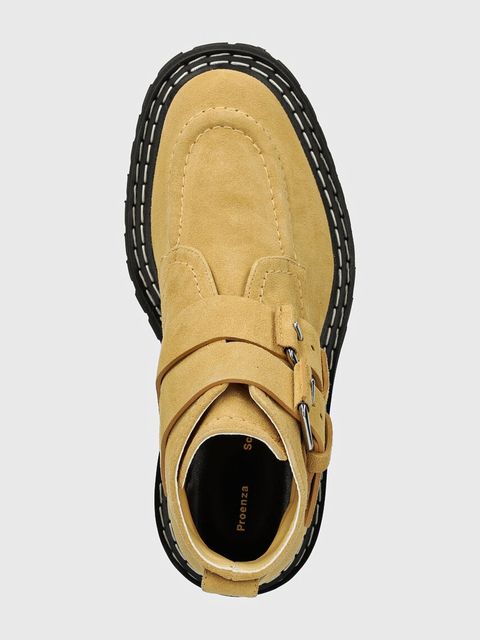 Proenza Schouler botki zamszowe Lug Sole