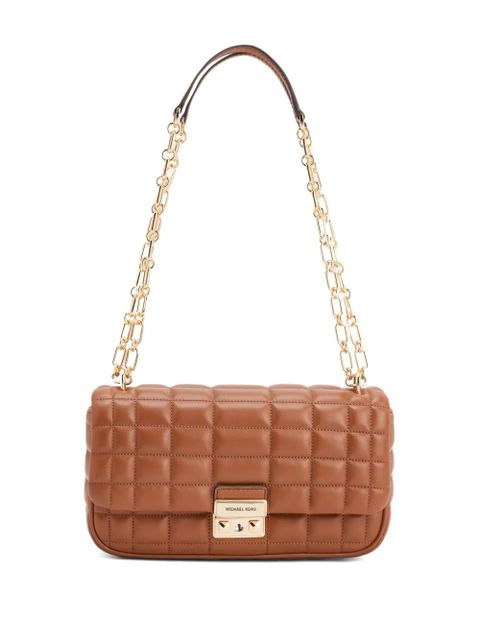 Michael Kors large Tribeca leather shoulder bag - Brown - zdjęcie produktu nr 1
