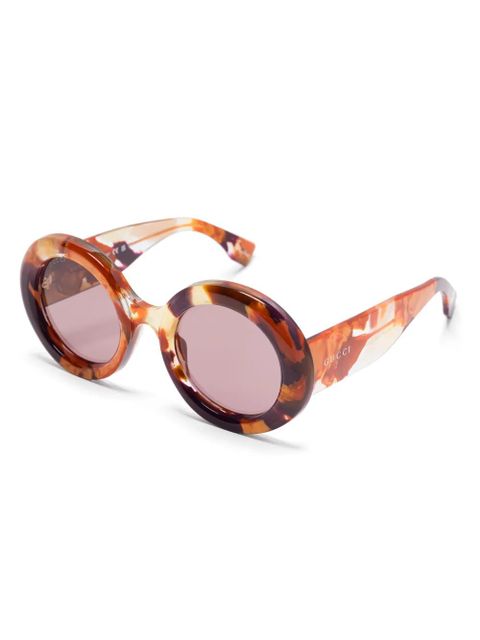 Gucci Eyewear GG1748S sunglasses - Orange - zdjęcie produktu nr 2