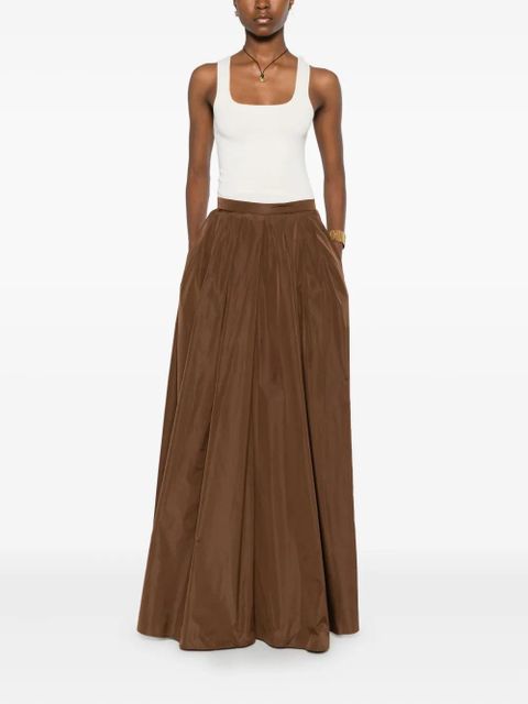 Max Mara pleated maxi skirt - Brown - zdjęcie produktu nr 2