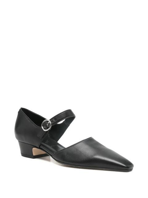 Aeyde Yara strap pointed pumps - Black - zdjęcie produktu nr 2