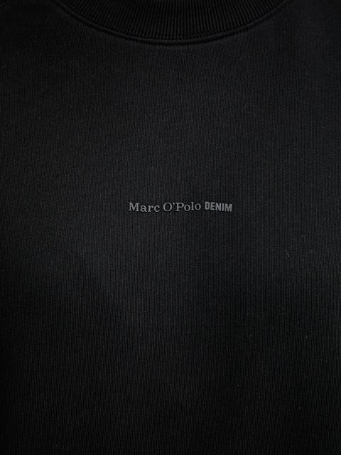Marc O'Polo bluza bawełniana damska kolor czarny gładka 5000006286