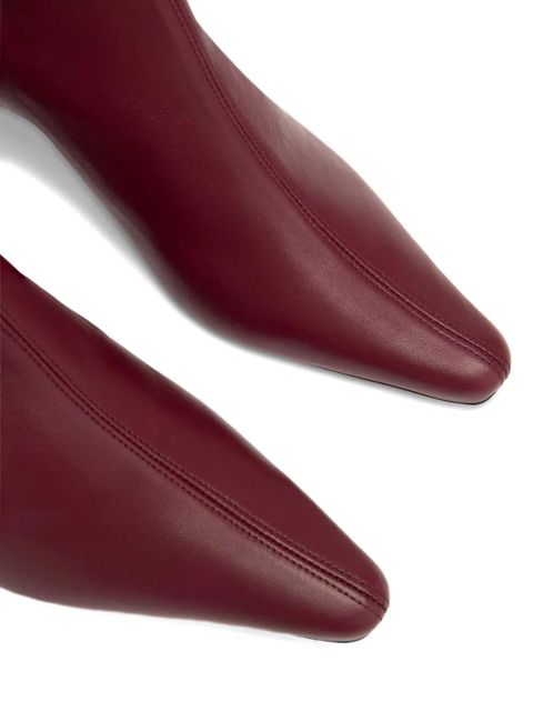 BY FAR Kitten Stevie 22 ankle boots - Red