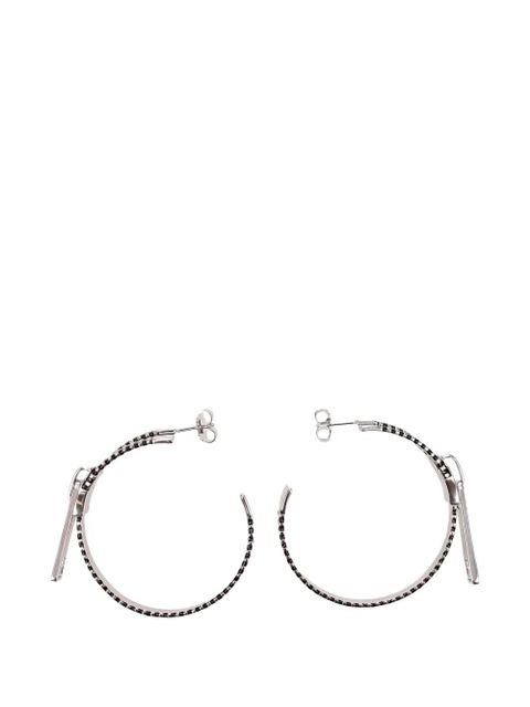 Marc Jacobs Zipper hoop earrings - Silver - zdjęcie produktu nr 1