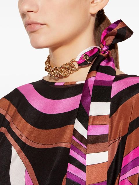 PUCCI iride-print necklace - Gold - zdjęcie produktu nr 1