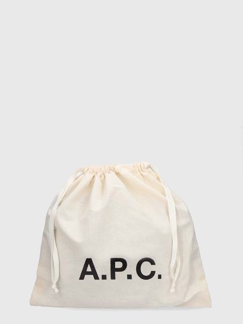 A.P.C. torebka skórzana sac demi-lune mini