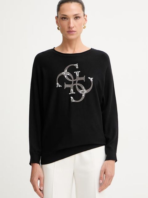 Guess sweter damski z wiskozą - zdjęcie produktu nr 1