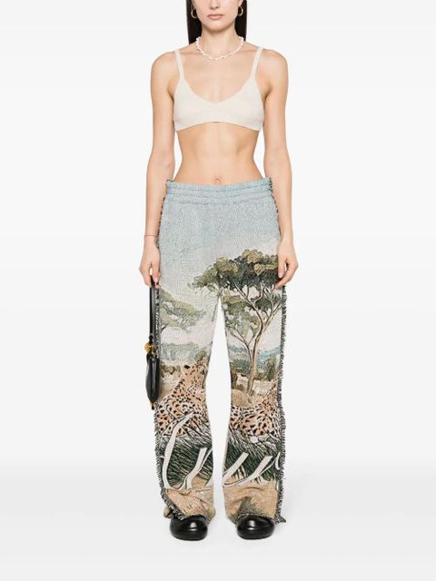 Alanui ribbed triangle bralette - Neutrals - zdjęcie produktu nr 2