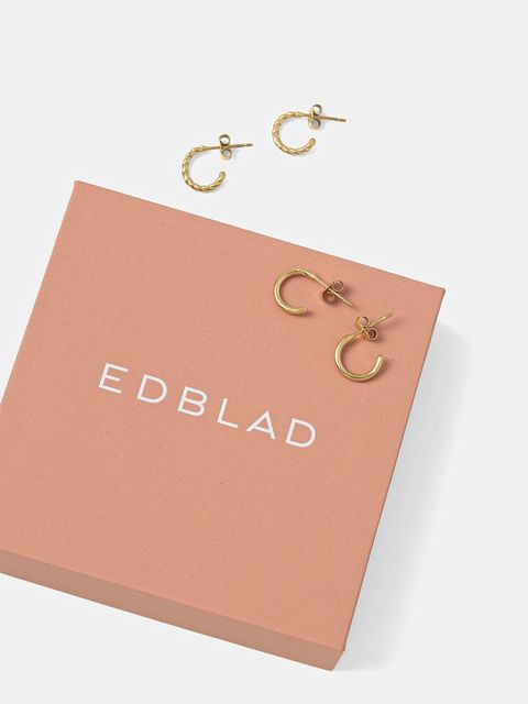 EDBLAD kolczyki pozłacane Duo Pair 2-pack 123860 - zdjęcie produktu nr 2