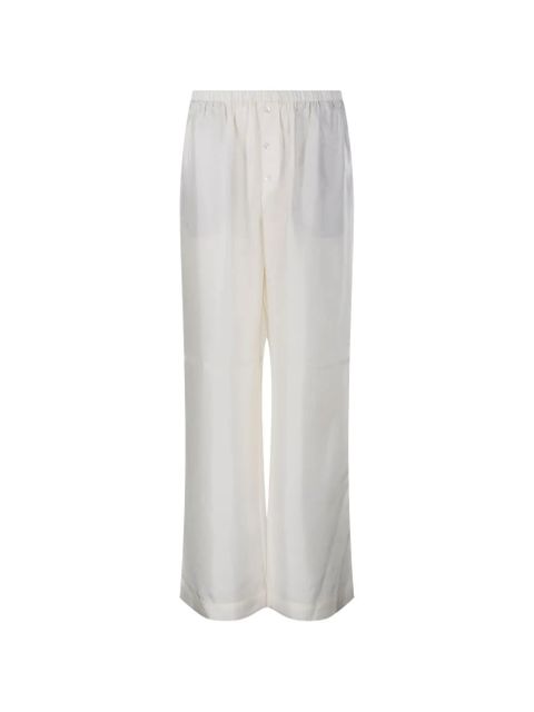 Róhe elastic-waist trousers - White - zdjęcie produktu nr 1