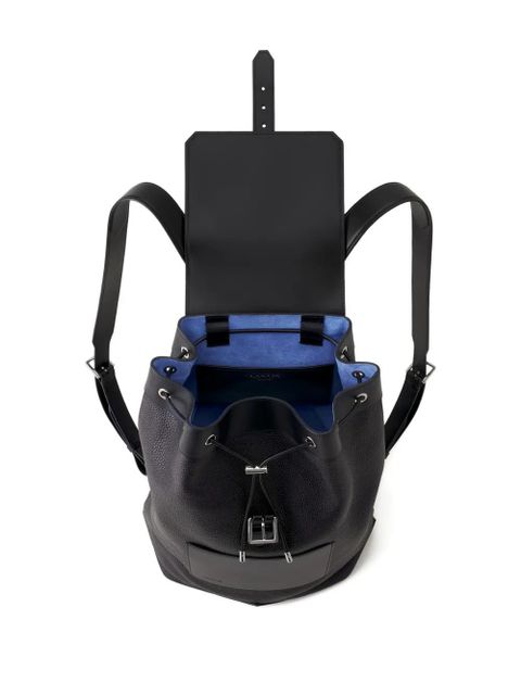 Lanvin flap-pocket backpack - Black