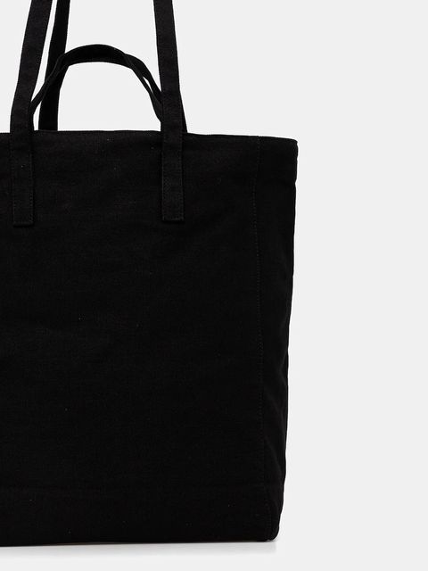 Karl Lagerfeld Jeans torba bawełniana kolor czarny B1W50001