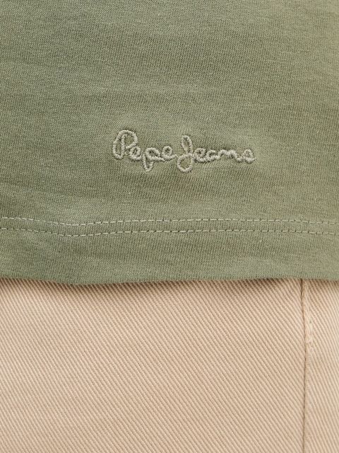 Pepe Jeans t-shirt kolor zielony PL5000024