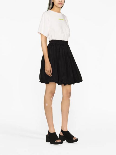 Simone Rocha flared mini skirt - Black