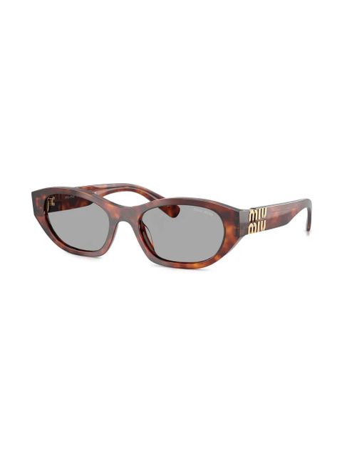 Miu Miu Eyewear tortoiseshell sunglasses - Brown - zdjęcie produktu nr 2