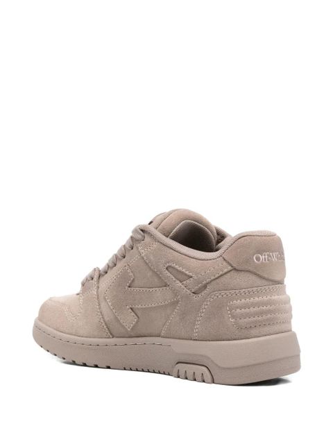 Off-White suede sneakers - Brown