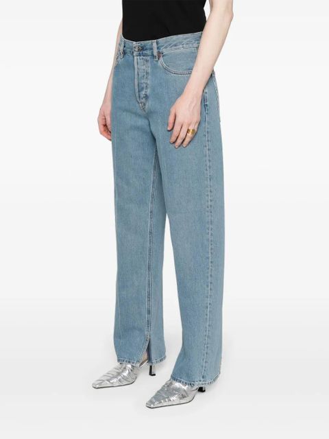 Gucci low-rise straight-leg jeans - Blue
