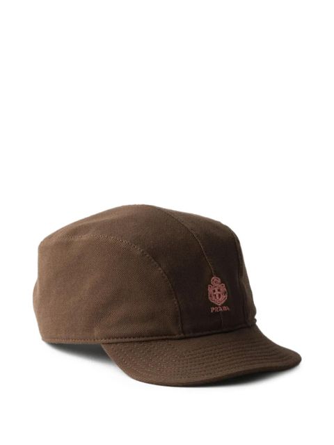 Prada old piqué baseball cap - Brown - zdjęcie produktu nr 1