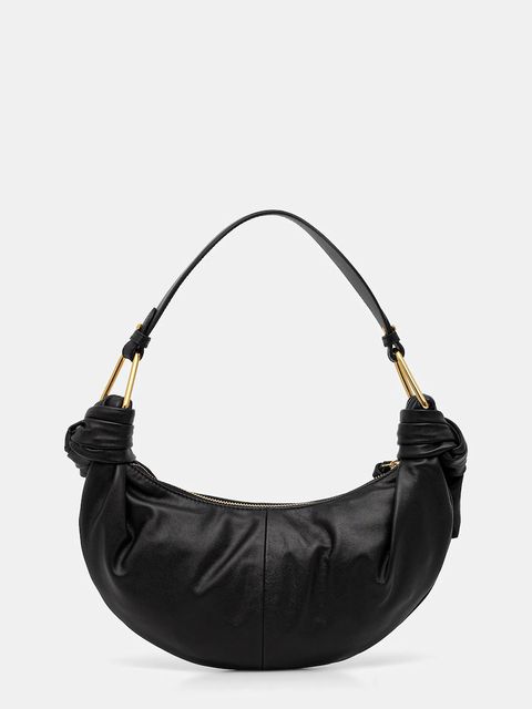 Coccinelle torebka skórzana FUROSHIKI kolor czarny E1 U1A 13 03 01 - zdjęcie produktu nr 2