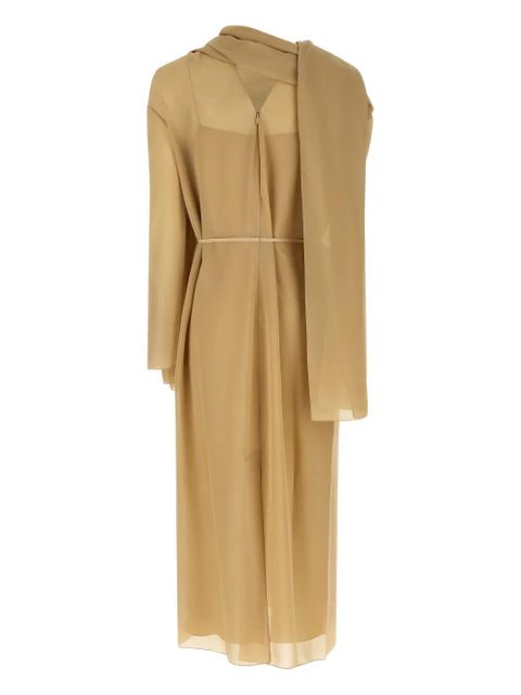 The Row Amede zip dress - Neutrals