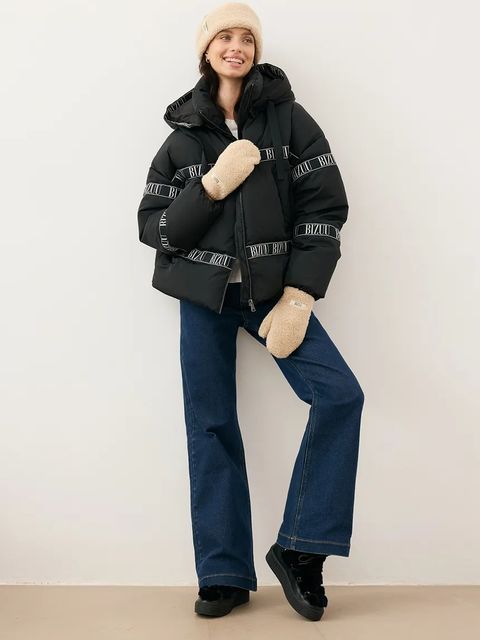 Bizuu kurtka puchowa TOKYO kolor czarny zimowa TOKYO CZARNY