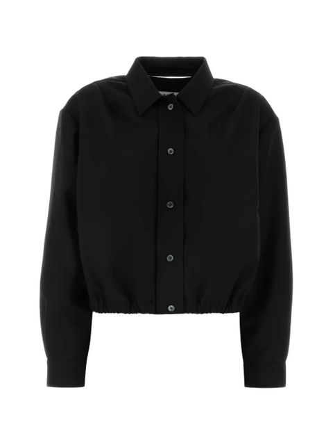 Jil Sander twill shirt - Black - zdjęcie produktu nr 1